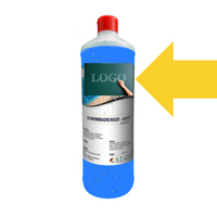 Kunststoff Rundflasche mit Private-Label